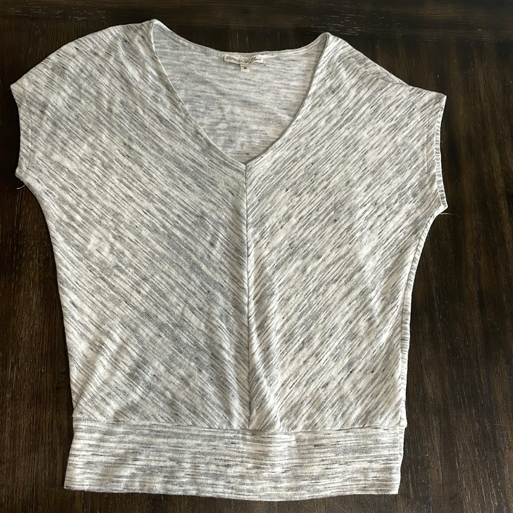Express Grey Marl Sweater
